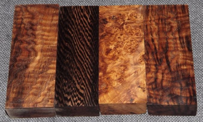 Неокрашенная стабилизированная древесина